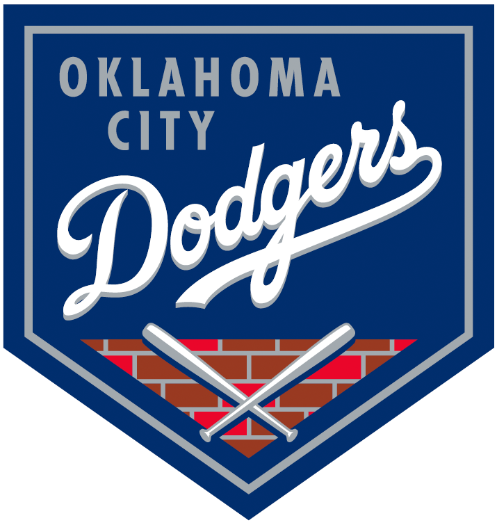 Oklahoma City Dodgers 2015-Pres Primary Logo iron on heat transfer
